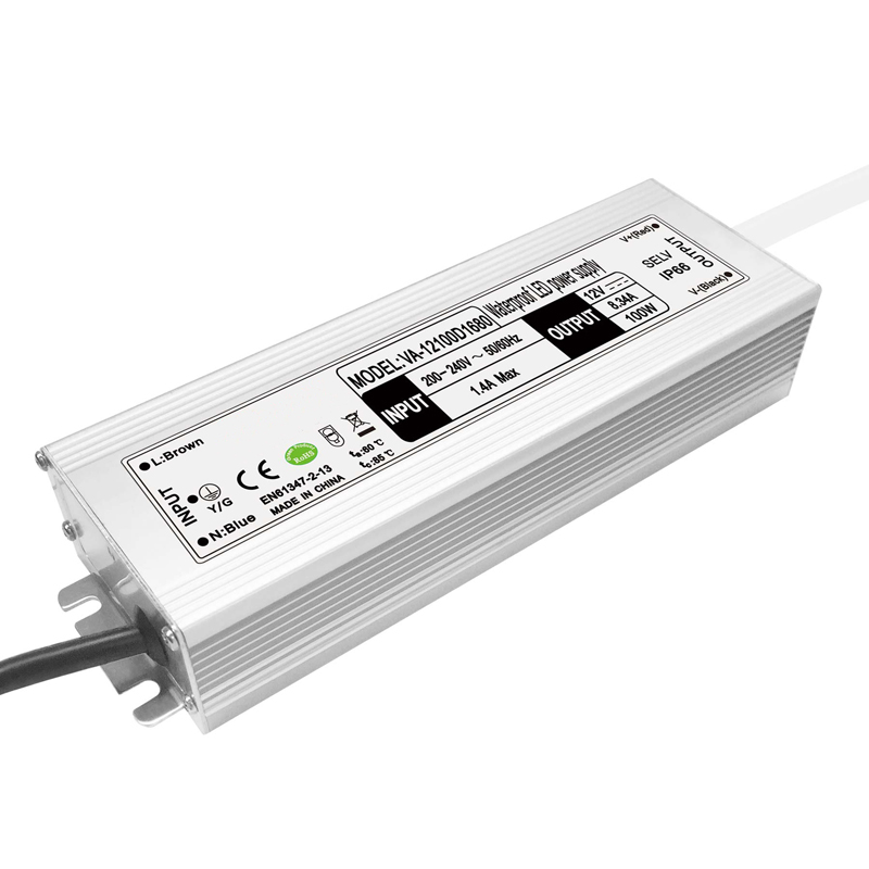 Tiománaí faoi stiúir uiscedhíonach 100W Voltage Tairiseach
