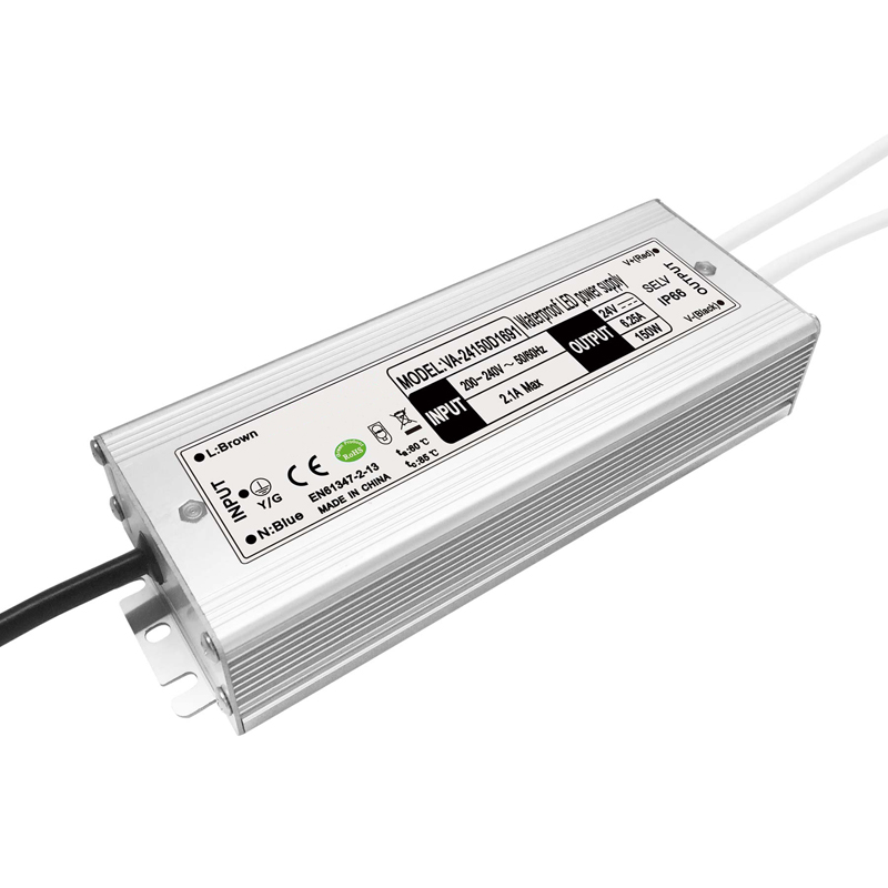 Tiománaí faoi stiúir uiscedhíonach 150W Voltage Tairiseach