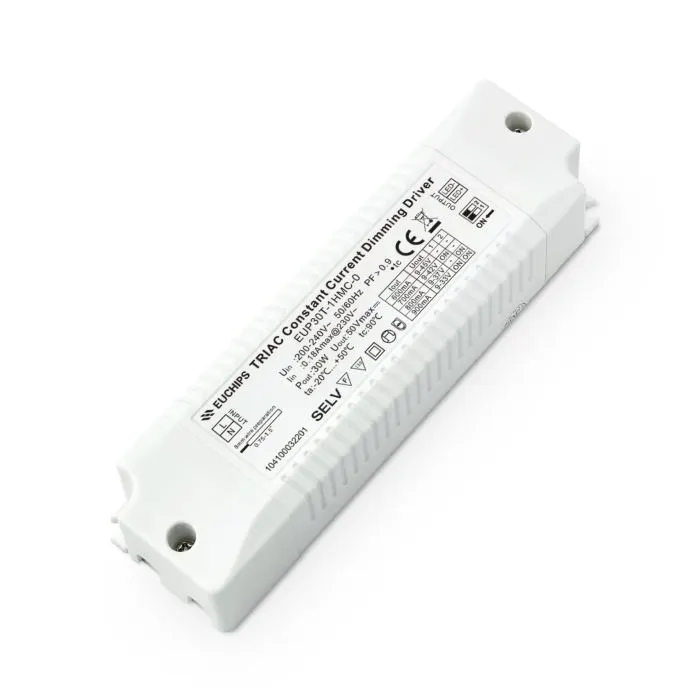 30W Triac dimming LED Tiománaí Constant Current
