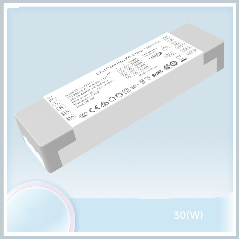40W Constant Current DALI CCT Tiománaí Dimmable LED