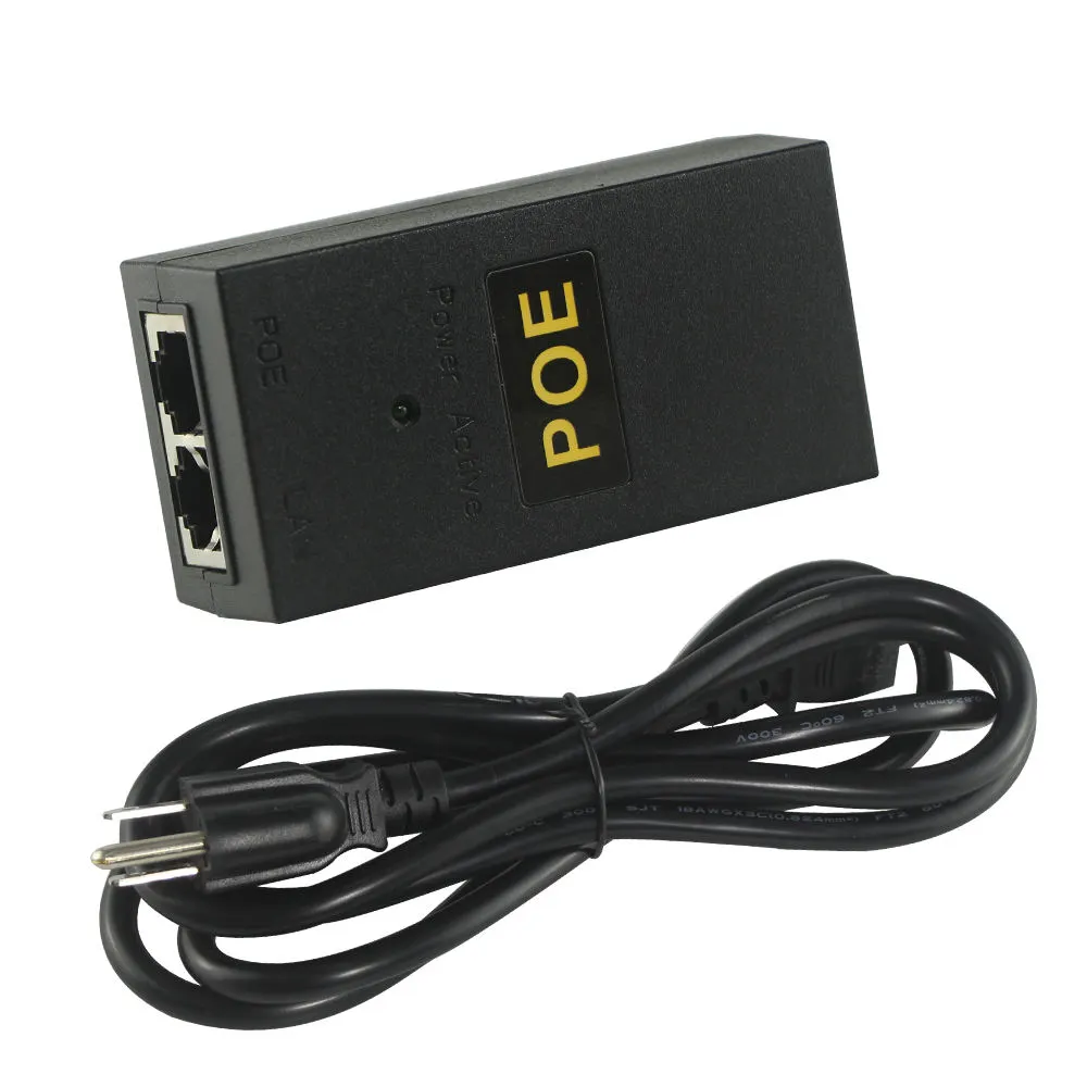 48V 0.5A Deisce POE Injector Adaptor