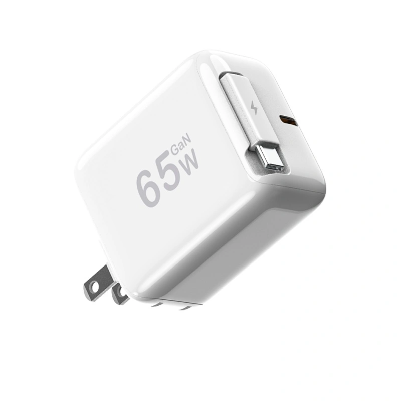 Charger PD 65W le Cábla usb c inrianaithe