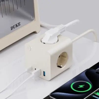 Stráice Cumhachta an AE le Asraonta 25W PD USB 3 AC