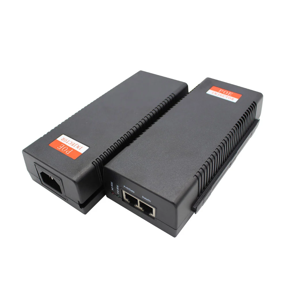 Gigabit 60W Deisce PoE Adapter