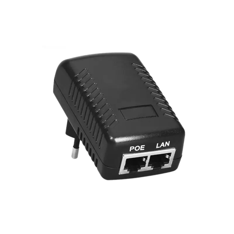 Injector POE 48V 15W Neamhchaighdeánach Wall-mount ag STARWELL